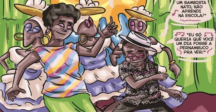 Biografia em quadrinhos sobre Jackson do Pandeiro será lançada hoje