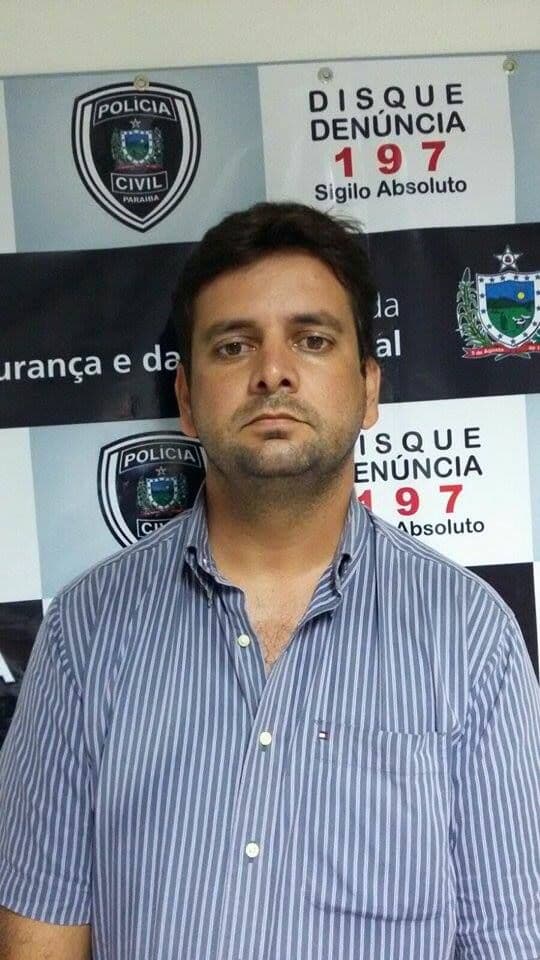 Ex-vereador de Bananeiras é preso pela Delegacia de Defraudações