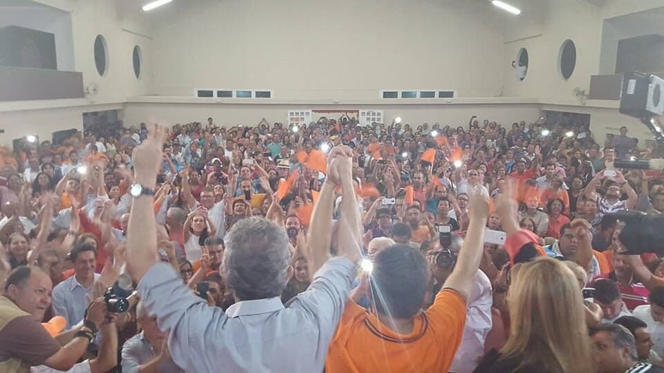 Ricardo Coutinho diz que Adriano Galdino representa o projeto do PSB em Campina Grande
