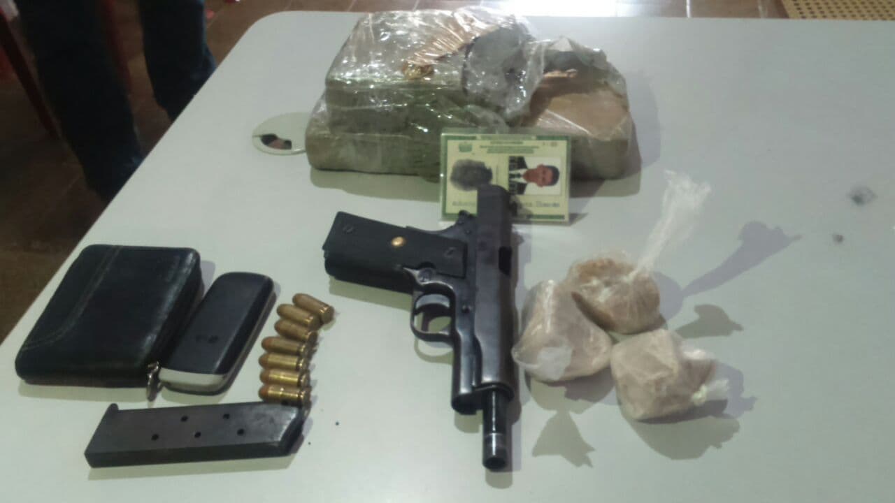 Polícia prende fugitivo do Rio Grande do Norte na cidade de Taperoá