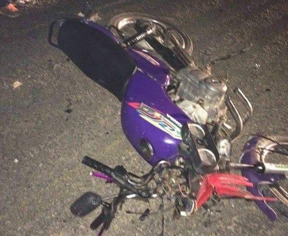 Batida de motocicletas deixa dois mortos e um ferido