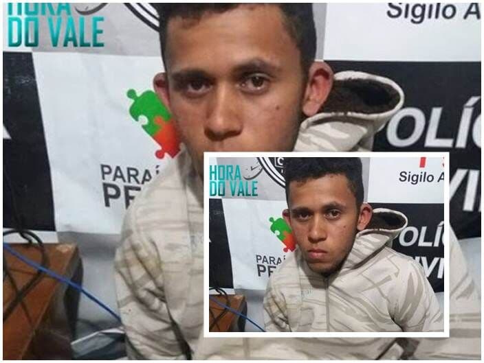 PM prende suspeito de assalto a posto de gasolina