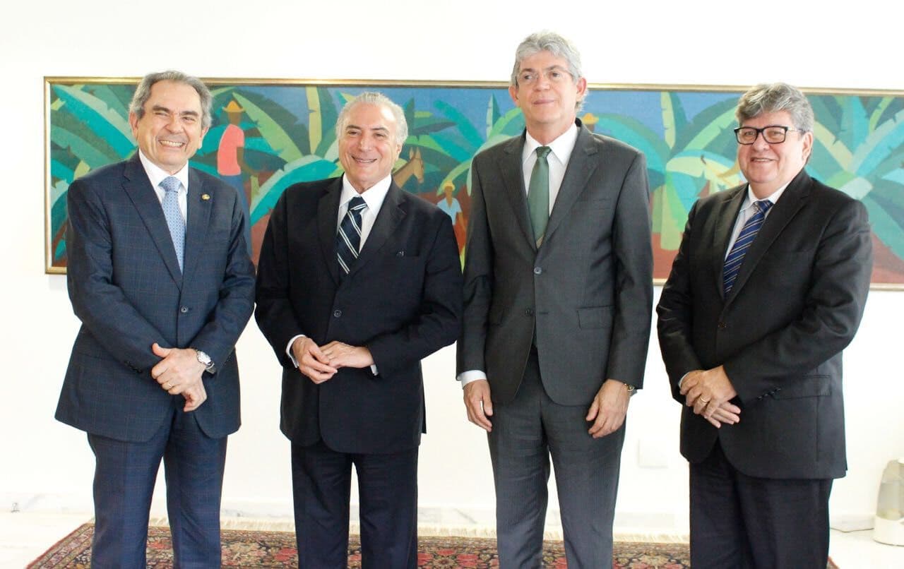 Lira diz que audiência de Ricardo e Temer foi um sucesso e que Paraíba pode receber mais R$ 187 milhões