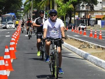 Ciclofaixa da Epitácio Pessoa é suspensa neste domingo, em João Pessoa