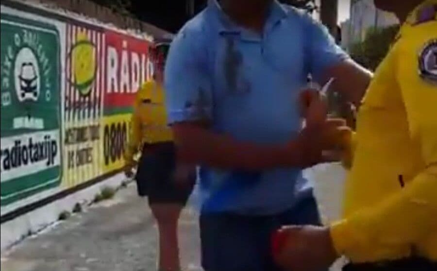 Homem é preso após provocar acidentes e tentar agredir agentes da Semob