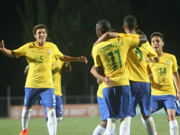 Flamenguistas brilham e Brasil vence o Peru no Sul-Americano sub-17