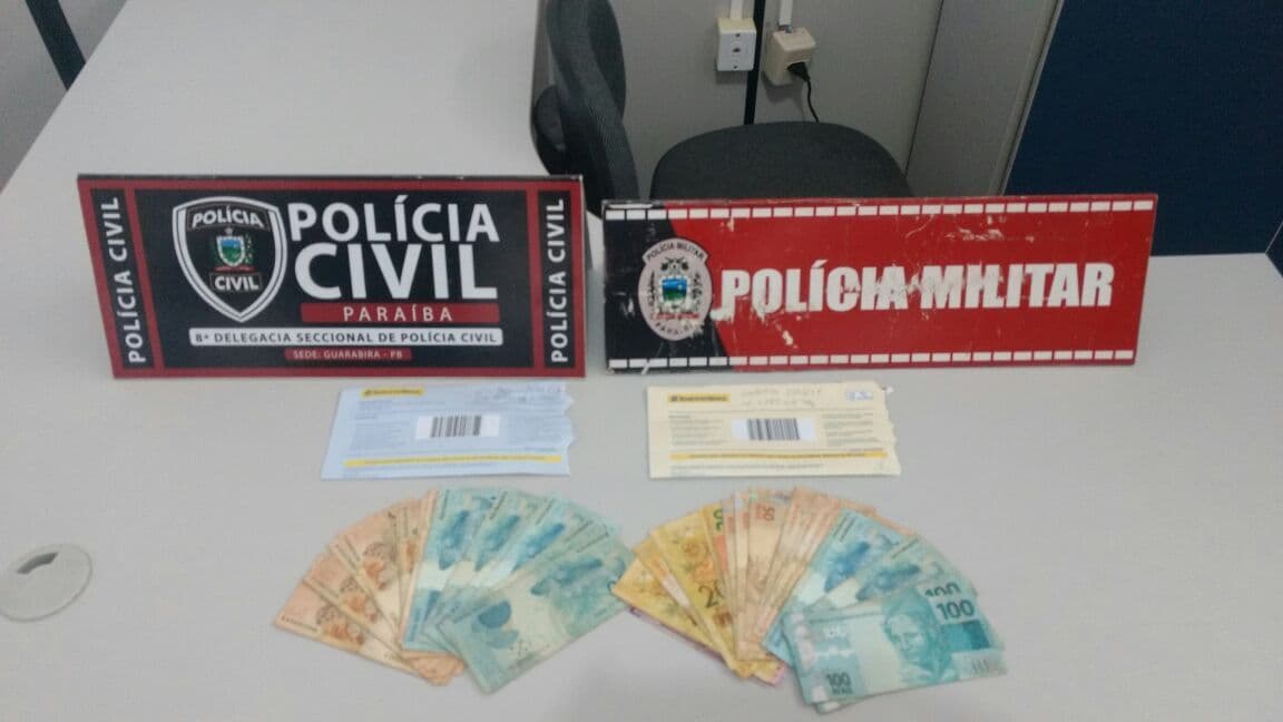 Funcionário de empresa em Guarabira é preso por simular assalto