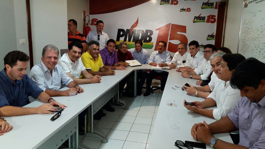 Reunião do PMDB define metas do partido para as eleições de 2018