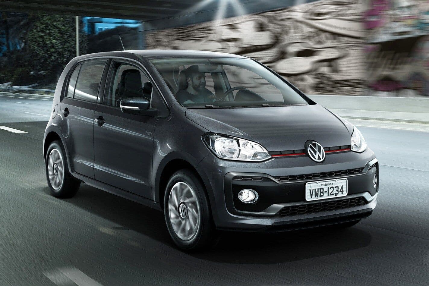 Apenas na versão com 4 portas, Volkswagen Up! 2018 tem preço inicial de R$ 37.990
