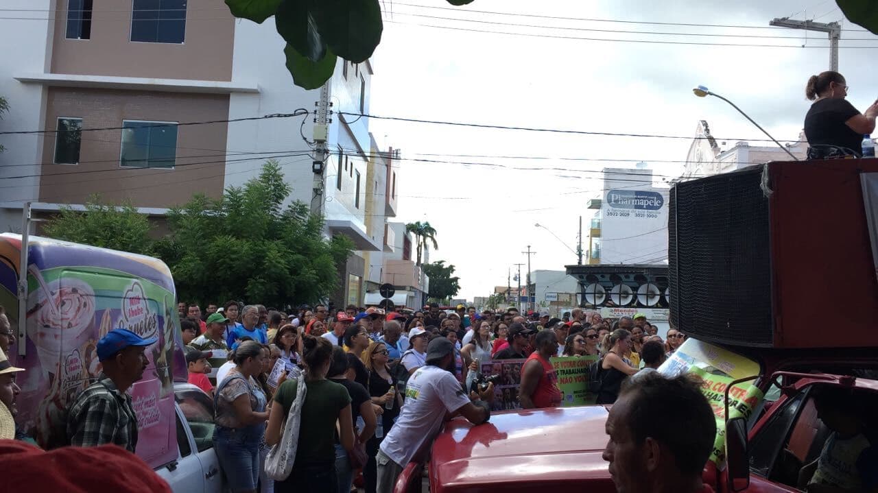 Protestos contra reformas de Temer mobilizam manifestantes em cidades do interior do Estado