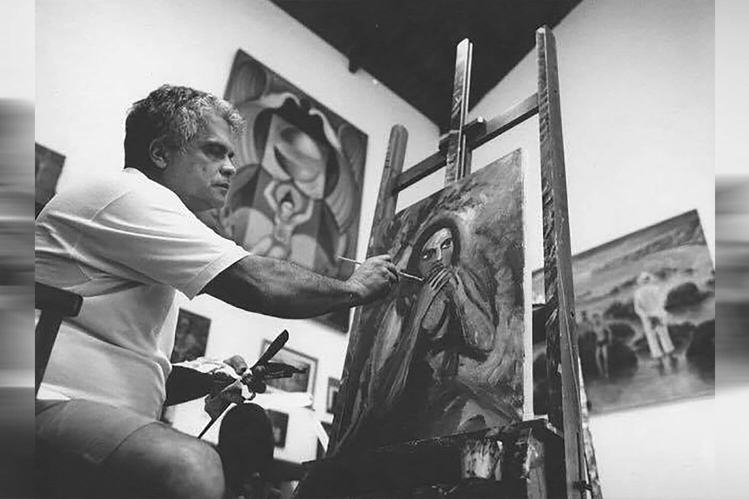 Usina Cultural Energisa expõe obras do paraibano Flávio Tavares