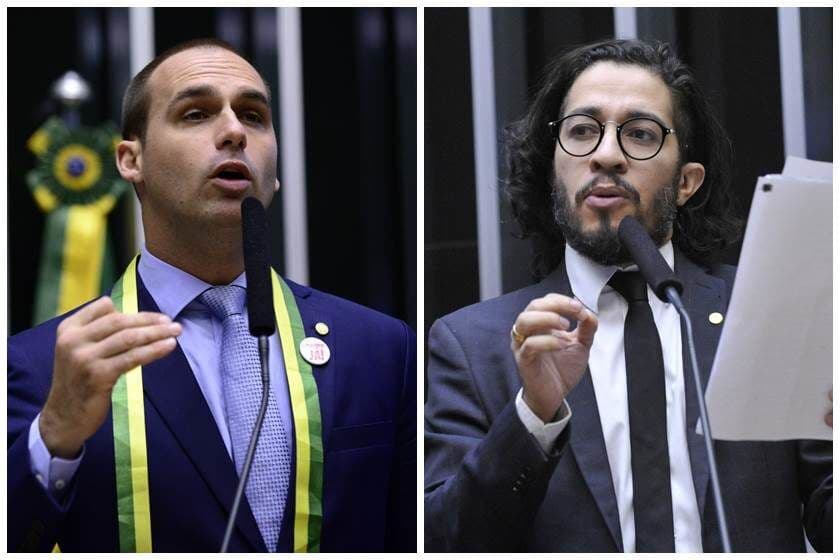 Conselho de Ética da Câmara abre processos contra Eduardo Bolsonaro e Éder Mauro
