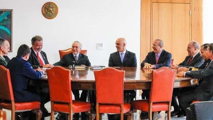 Temer se reúne com Forças Armadas para tratar da conjuntura atual