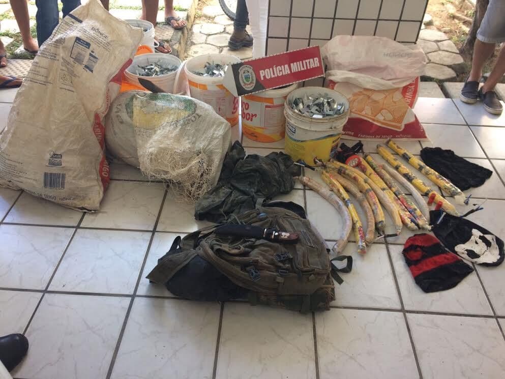 Polícia apreende veículo com material de explosão a banco em cidade do Sertão