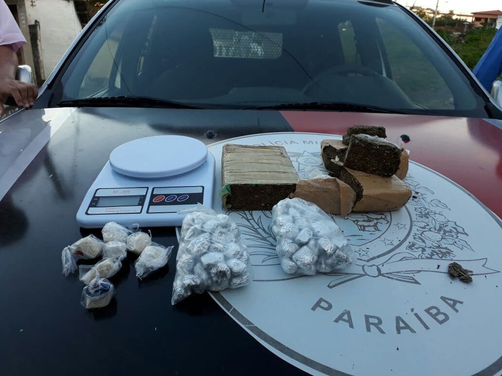 Polícia apreende cerca de dois quilos de droga em João Pessoa