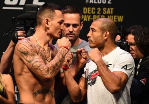 José Aldo e Max Holloway fazem revanche histórica no UFC 218