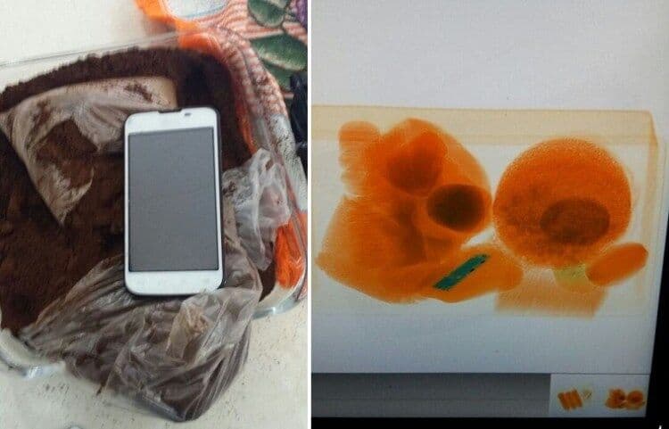 Homem é flagrado tentando entrar em penitenciária com celular dentro de comida