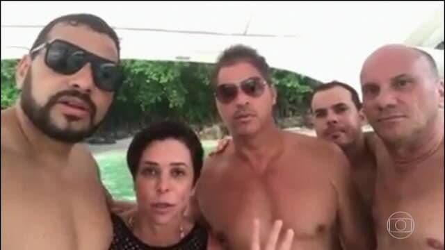 Vídeo de deputada Cristiane Brasil em lancha viraliza na internet