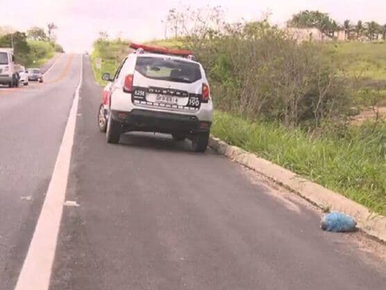 Perícia aponta que bebê foi morto antes de ser abandonado em rodovia da Paraíba