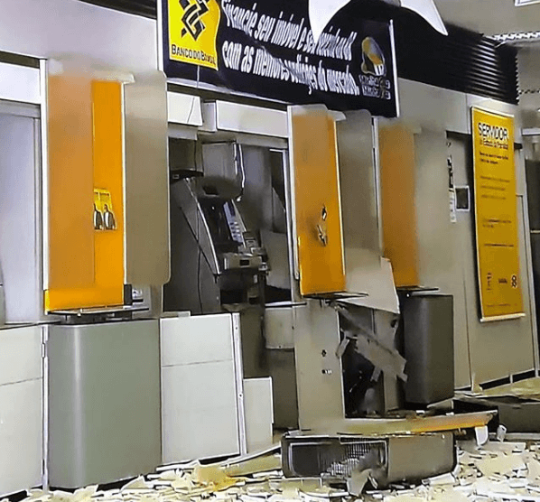 Bandidos explodem agência do Banco do Brasil na cidade de Pirpirituba