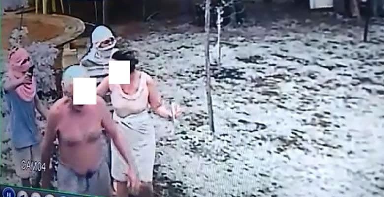 Bandidos mantém família refém durante assalto em Cajazeiras