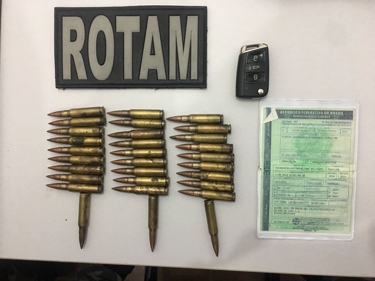 Polícia apreende munições de fuzil e drogas durante ação em Campina Grande