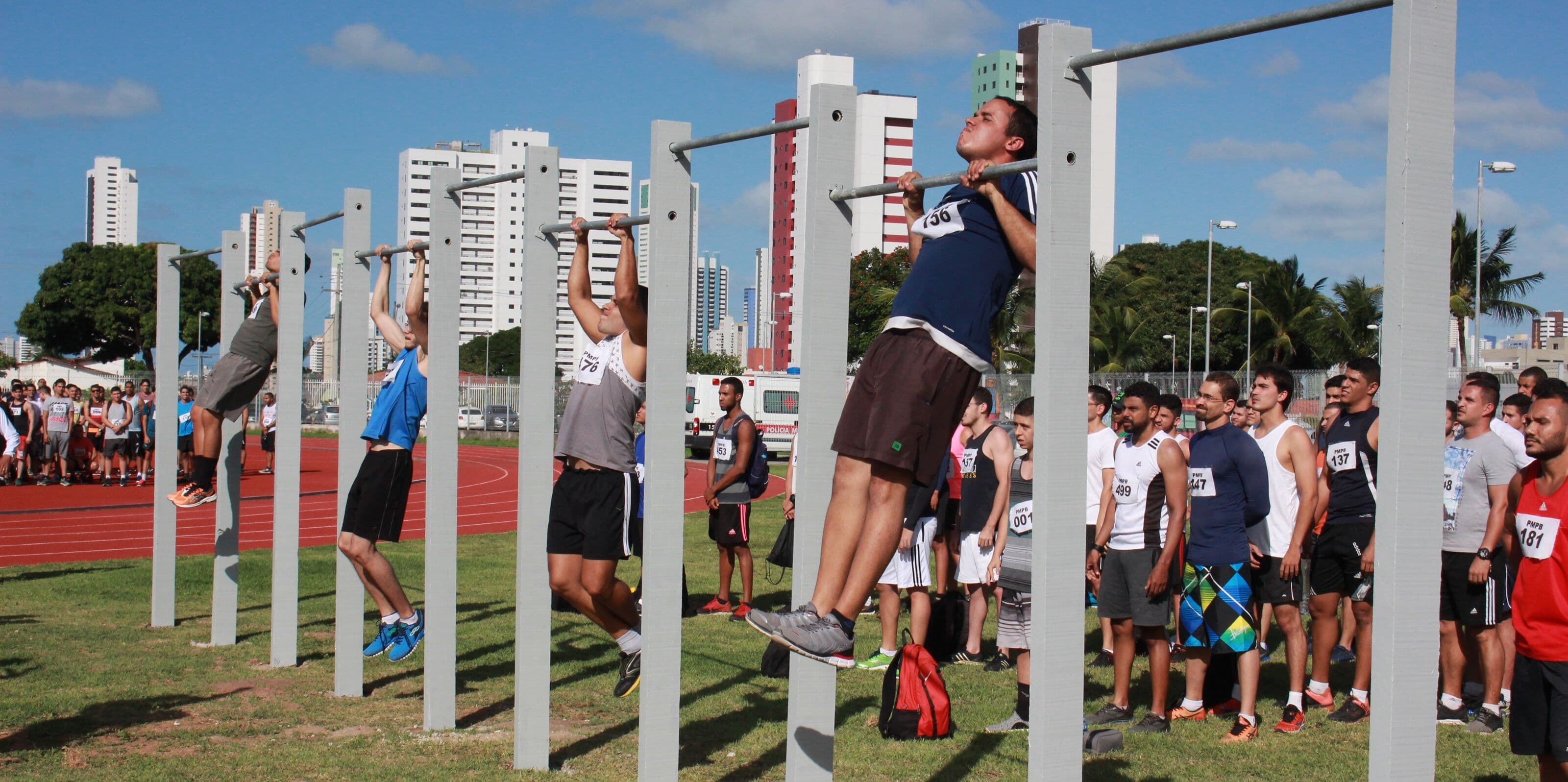 Barra fixa lidera reprovações a candidatos no concurso da PM e Bombeiros