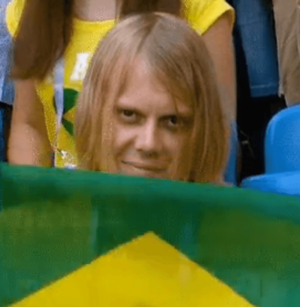 Torcedor misterioso do Brasil que viralizou na vitória sobre o México é russo