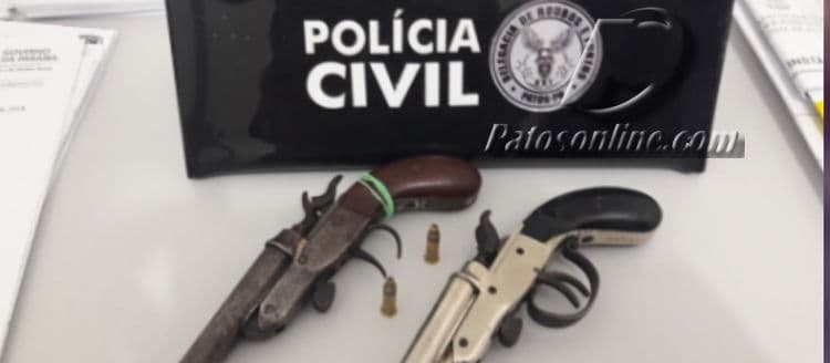 Homem é preso em Patos acusado de praticar roubos na região