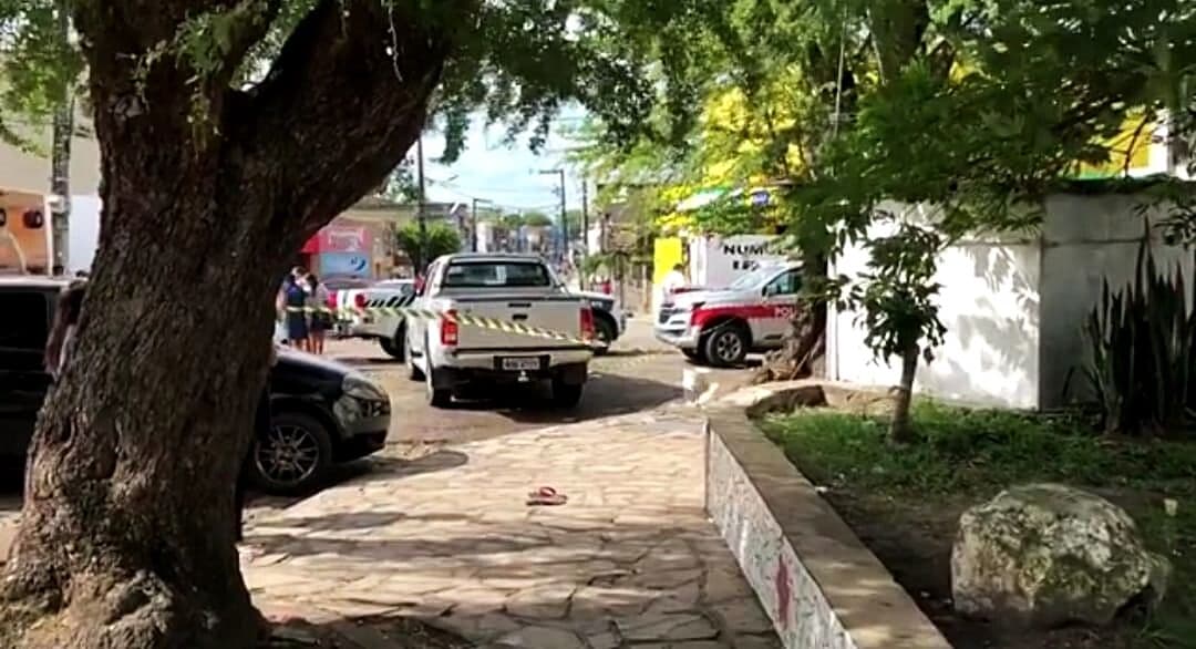 Ex-presidiário é executado a tiros em praça no Centro de Santa Rita