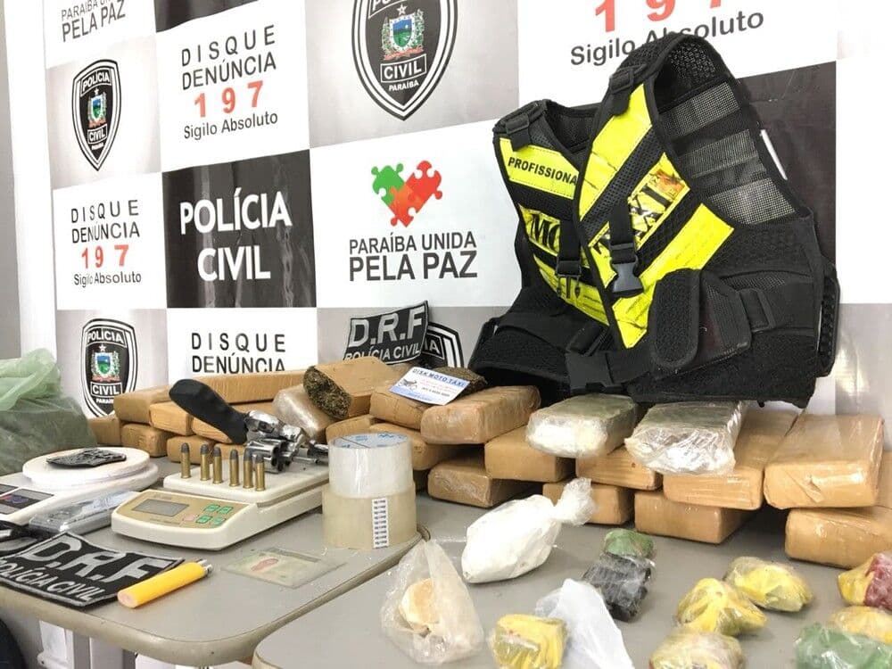 Homem é preso com 30kg de maconha em Campina Grande