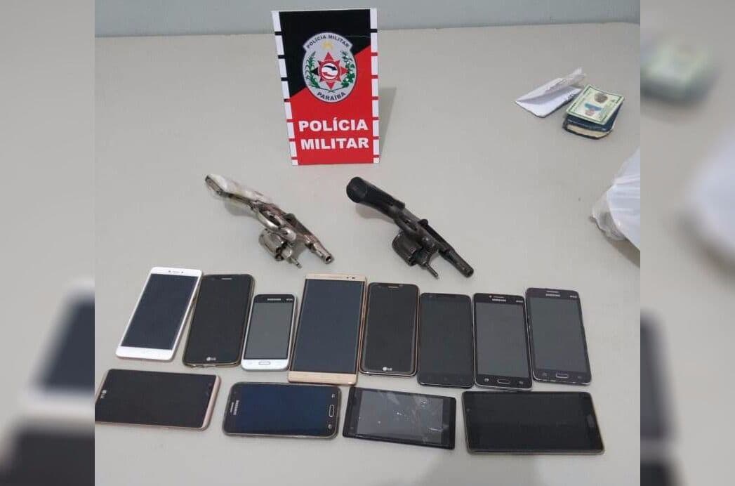 Polícia prende grupo criminoso suspeito de cometer assaltos em Santa Rita