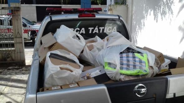 Suspeitas de receptação de mercadoria roubada são presas em Campina Grande