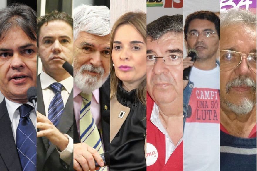 Pesquisa: Soma de 1º e 2º voto para o Senado aponta Cássio com 26,7%% e Veneziano com 24,1%