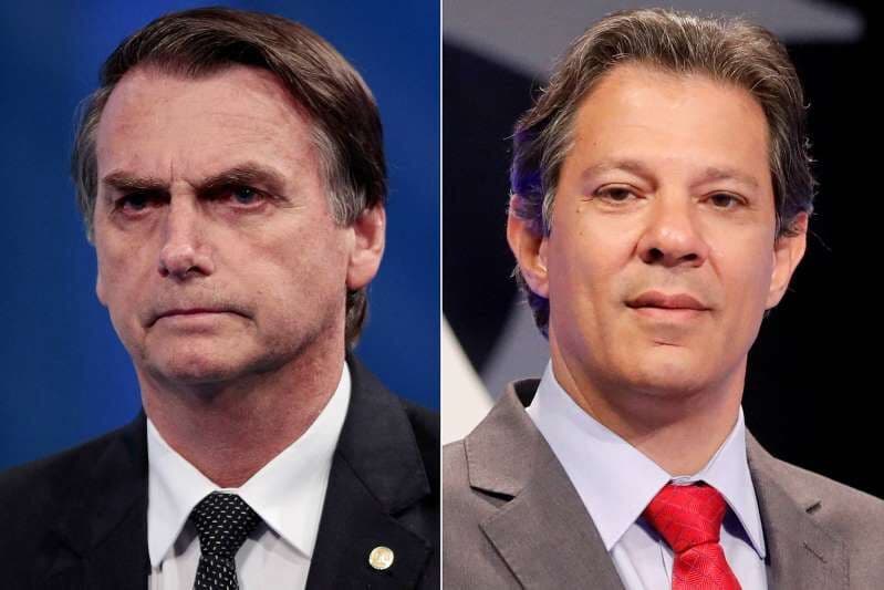 Na Paraíba, Haddad conquista 45,46% dos votos e Bolsonaro tem 31,30%