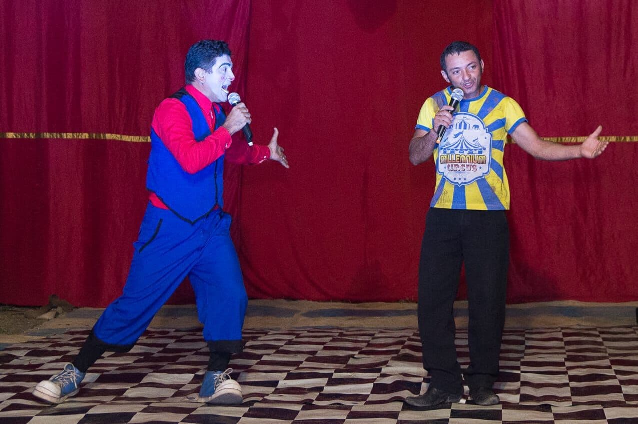 Espetáculo de circo é apresentado neste domingo na Praça da Independência