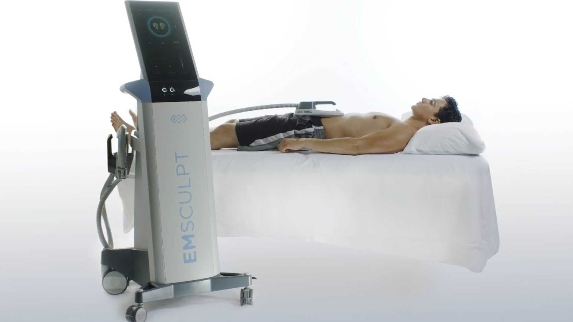 Máquina promote abdômen definido sem nenhum esforço