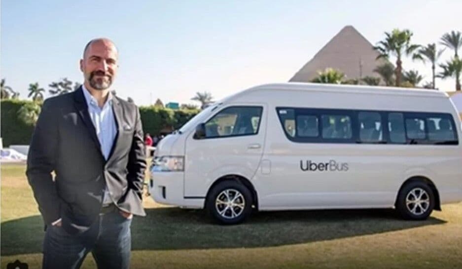 UberBus é a nova modalidade de transporte na cidade do Cairo, no Egito