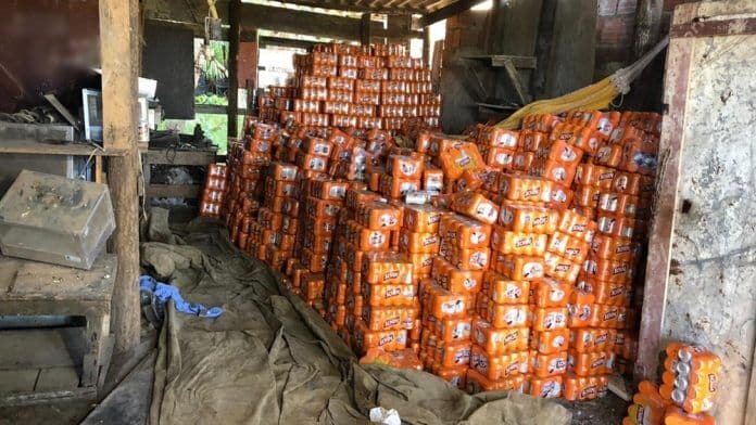 Carga de bebida roubada avaliada em R$ 90 mil é encontrada em Cabedelo