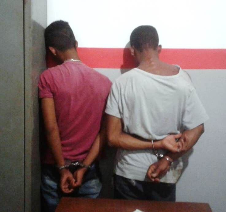 Dupla é presa suspeita de realizar arrastão em Pirpirituba