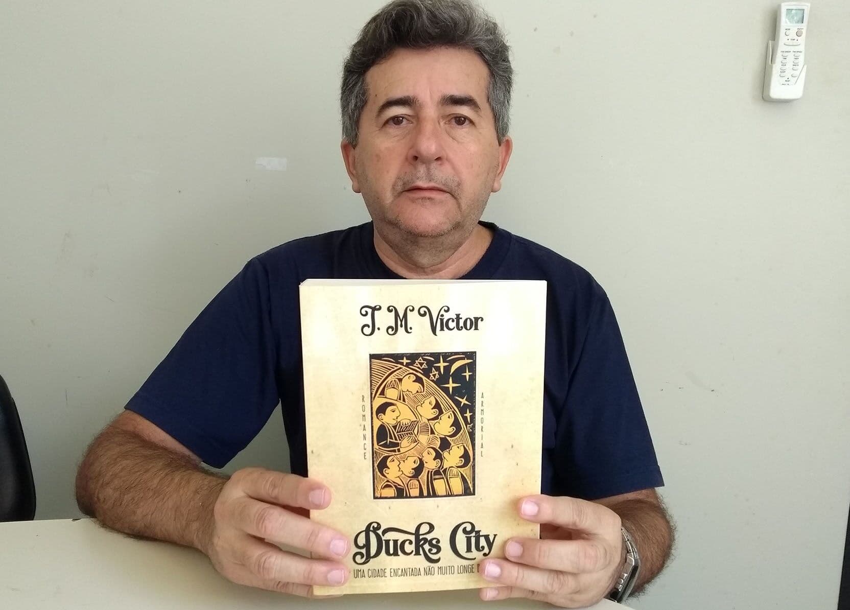 Escritor paraibano José Mota Victor lança novo livro nesta quinta