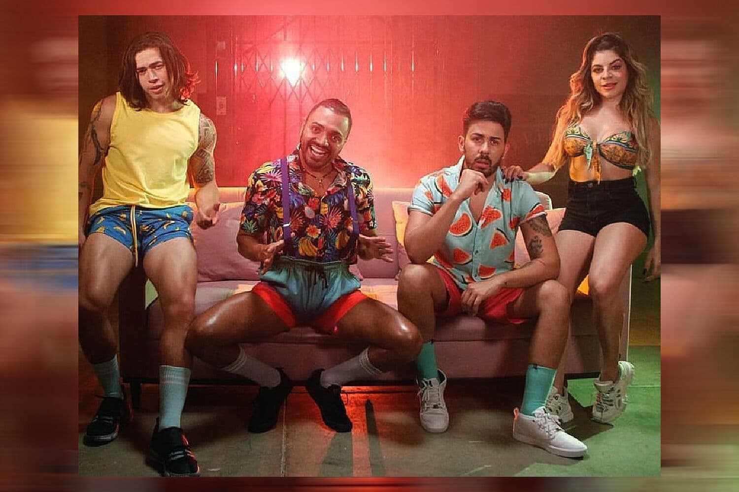 Paraibana Gkay estreia em clipe ao lado de Whindersson Nunes, Carlinhos Maia e Tirullipa