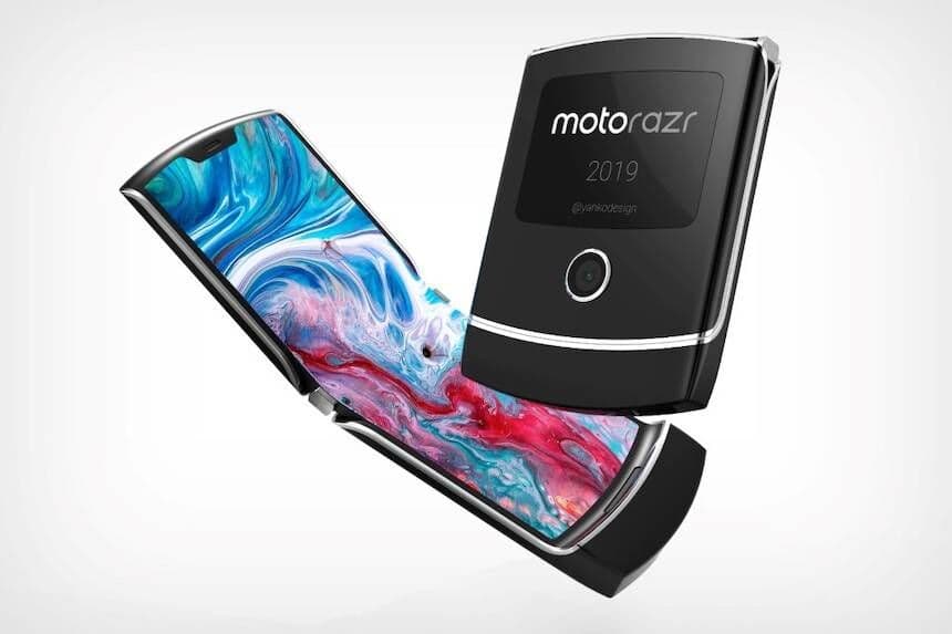 Motorola lançará celular dobrável RAZR V3