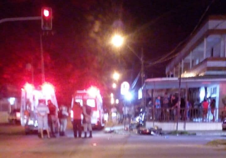 Casal morre durante colisão entre caminhão e moto em João Pessoa