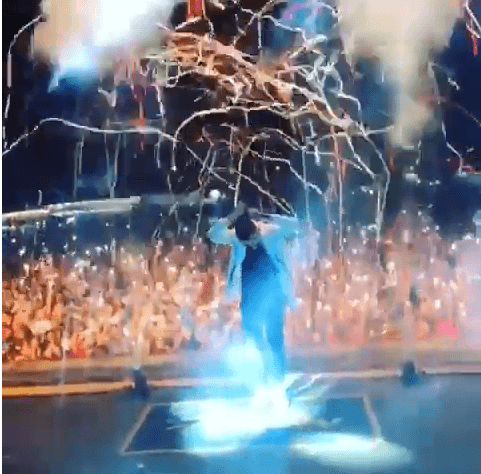 MC Gui homenageia Gabriel Diniz durante show em São Paulo