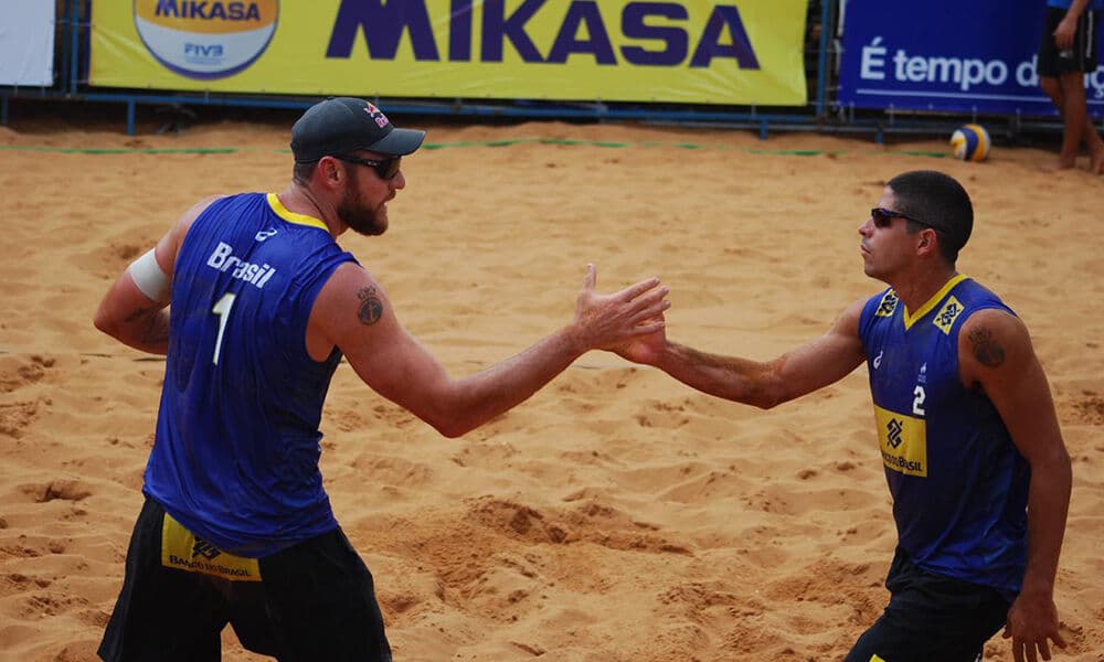 Paraibanos garantem classificação para a etapa de Ostrava de vôlei de praia