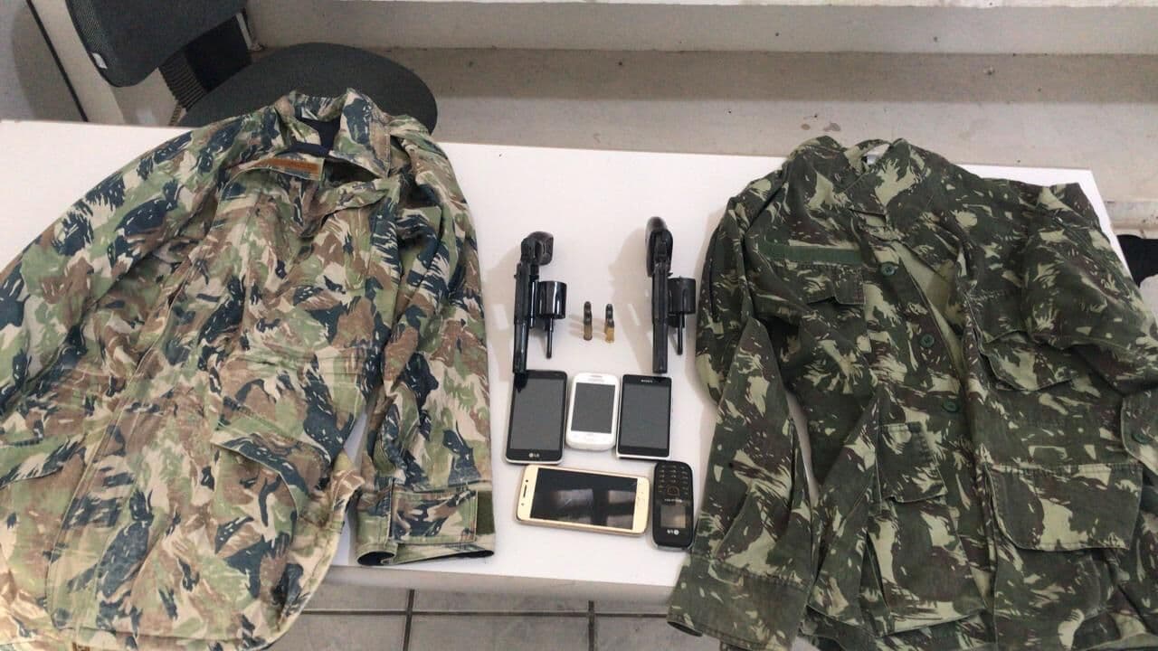 Operação policial prende dupla suspeita de assaltos na Paraíba