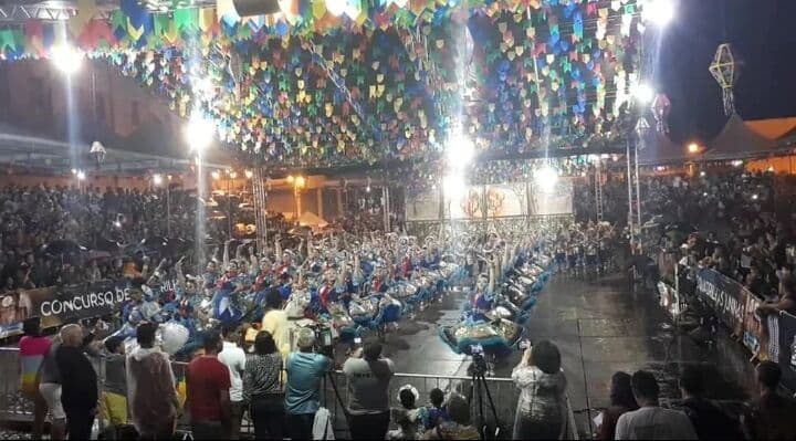 Sanfona Branca é a grande campeã no concurso de Quadrilhas Juninas de João Pessoa