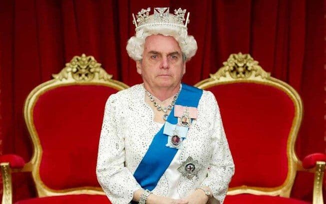 Bolsonaro vira meme após 'se comparar' à rainha da Inglaterra; veja os melhores
