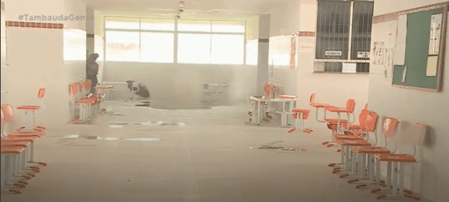 Bandidos arrombam posto de saúde, quebram espaço e defecam nas salas no bairro do Rangel